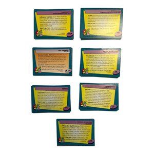 Lot of 1990s SLK Pro Set Educational Trading Cards – 85+ Cards – Presidents, Nat